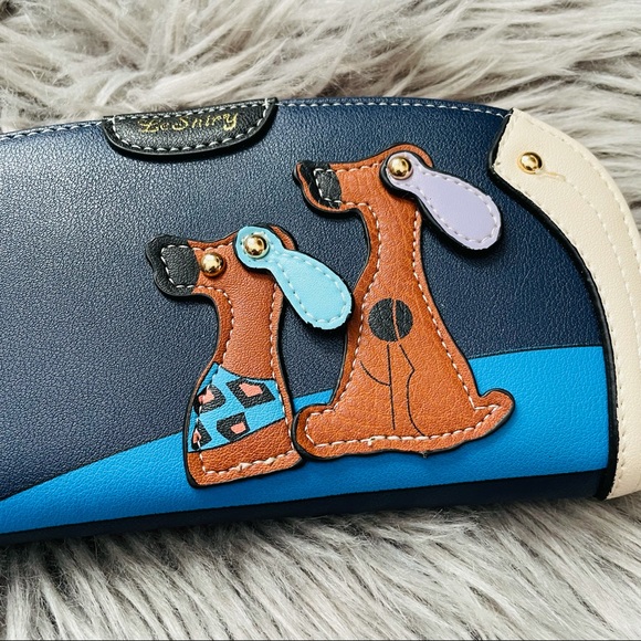 Dog lovers zip around wallet - Picture 2 of 9